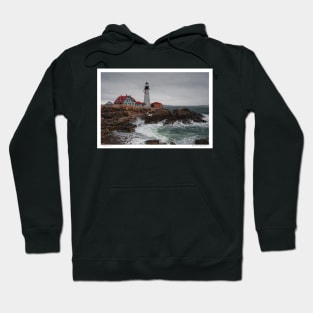 Portland Head Light @ Christmas Hoodie